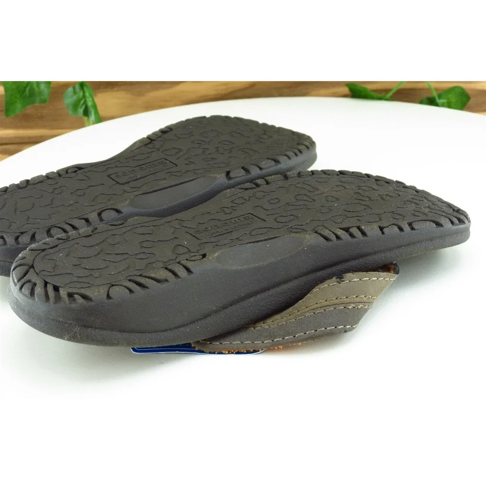 Sonoma Toddler Boys 12 Medium‎ Brown Flip Flop Synthetic